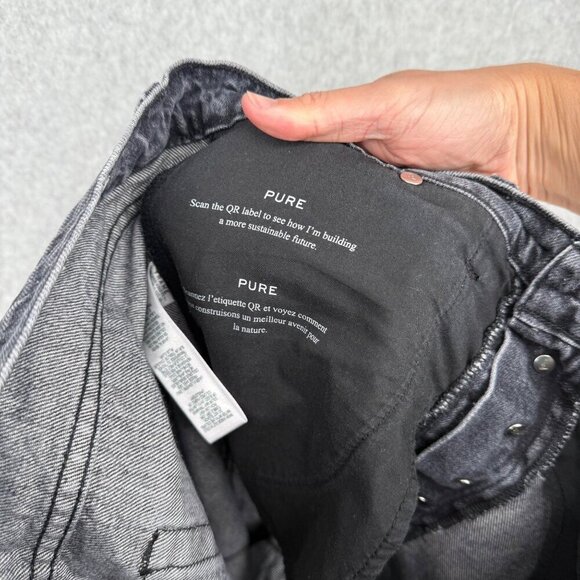 Frame Womens Le Slouch Utility Carpenter Double Front Jeans Size 26 Blackwater - Picture 9 of 16